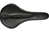 Halfords Urban Foam Padded Unisex Hybrid Bike Saddle 272 x 140mm - Black