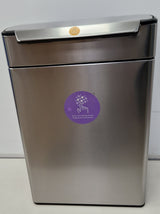 simplehuman Touch Bar Recycling Bin 48L - Brushed Stainless Steel
