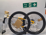 DMR Sect Pro 26" Wheel Hydraulic Brakes Single Speed  Jump Bike Dakar Yellow