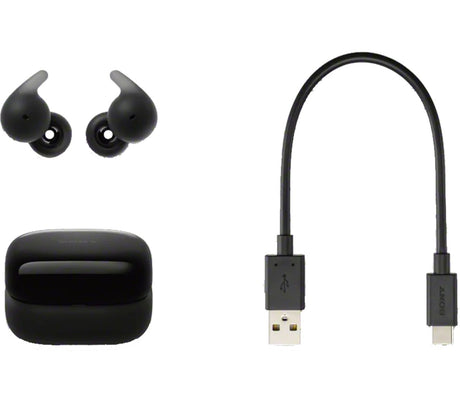 Sony WF-L910 LinkBuds Open True Wireless Earbuds Open-Air Bluetooth - Black