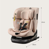 Jovikids Ranger i-Size ISOFIX Top Tether Car Seat - 40-150cm - Rosewood Pink