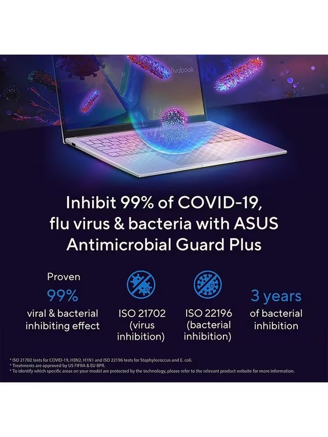 ASUS Vivobook 15 Laptop Intel Core i5 16GB RAM 512GB SSD 15.6” FHD - Silver
