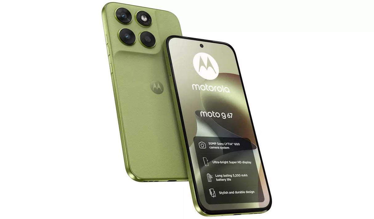 Motorola Moto G67 5G 6.78'' Smartphone 128GB Unlocked SIM-Free - Nile Green