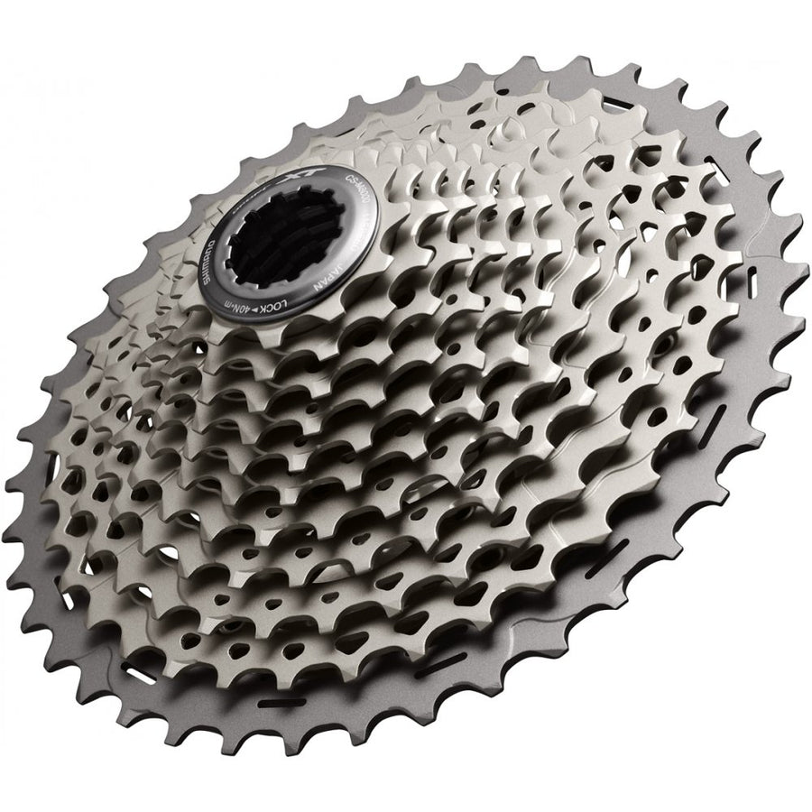 NEW Shimano Deore XT M8000 11-Speed Alloy Cassette Lockring – 11-42T - Silver