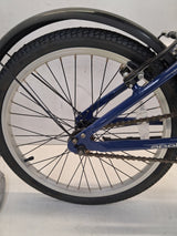 Apollo Tuck Unisex Single Speed 20''-Wheel Lightweight Folding Bike - Blue
