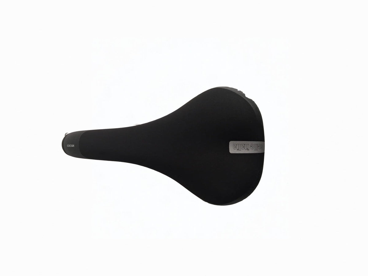 Selle Italia Zoo Comfort Gel Unisex Bike Saddle 276 x 160mm - Black/Silver