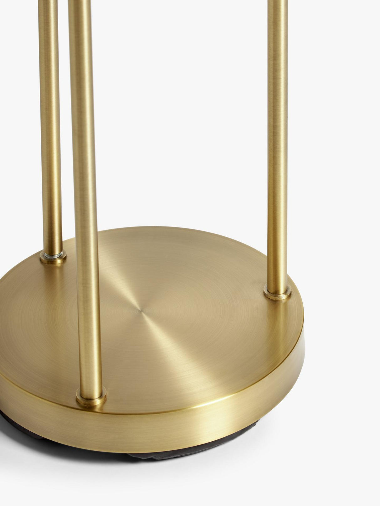 John Lewis Cluster Trio Shelf Floor Lamp 3 Light Shelves E27 173cm - Brass