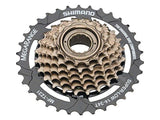Shimano MF-TZ500 7-Speed Multiple Freewheel 14-34 Tooth - Black
