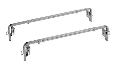 Erde Maypole MP68127 Universal Load Bars For ABS Hard Top Cover - Silver