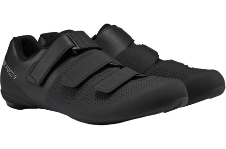 Shimano RC102 Men's Synthetic Regular Road Cycling Shoes - Black - Size 44