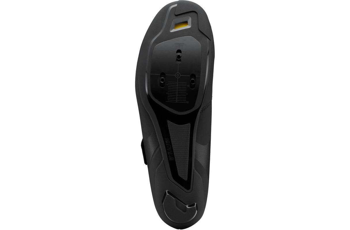 Shimano RC102 Men's Synthetic Regular Road Cycling Shoes - Black - Size 44