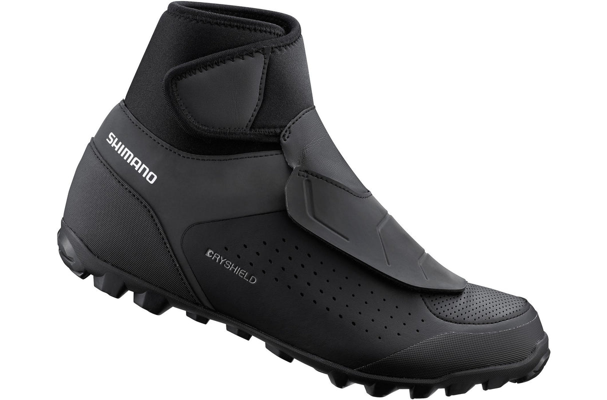 Shimano MW501 Men's Synthetic Regular Road Cycling Shoes - Black - Size 48