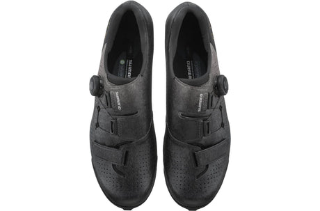 Shimano RX8 Men's Synthetic Regular Fit Road Cycling Shoes - Black - Size 44