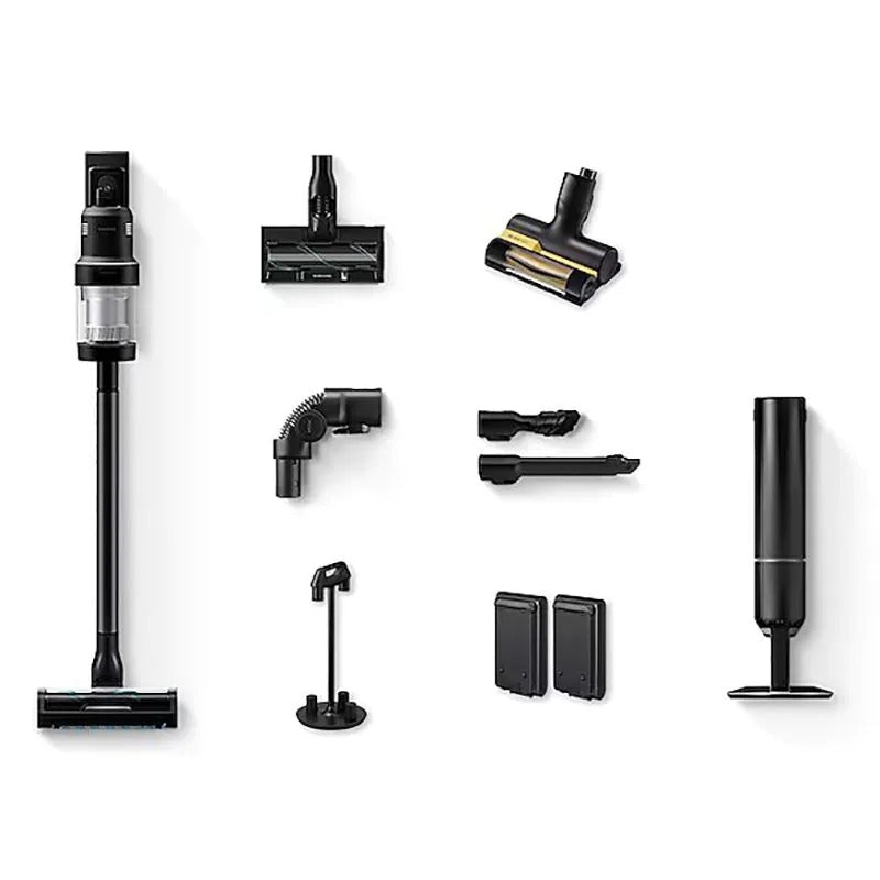 Samsung Bespoke Jet AI Max Cordless Bagless Vacuum Cleaner - Black Chrometal